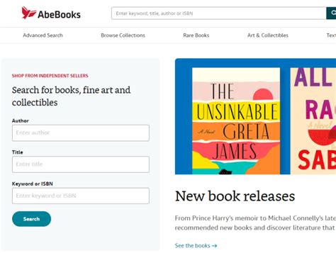 adebooks|abebooks website.